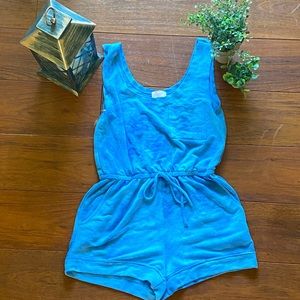 NWOT never-worn Pink Lily Light Blue Casual Romper